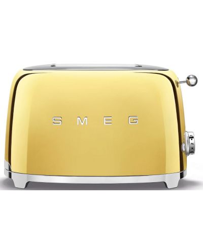 Тостер Smeg - TSF01GOEU 50's Style, 950W, 6 степени, жълт - 1